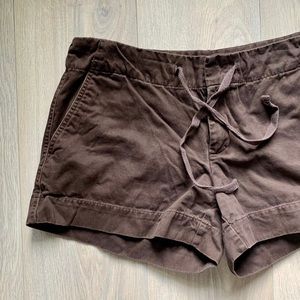 GAP CHOCOLATE BROWN SHORTS